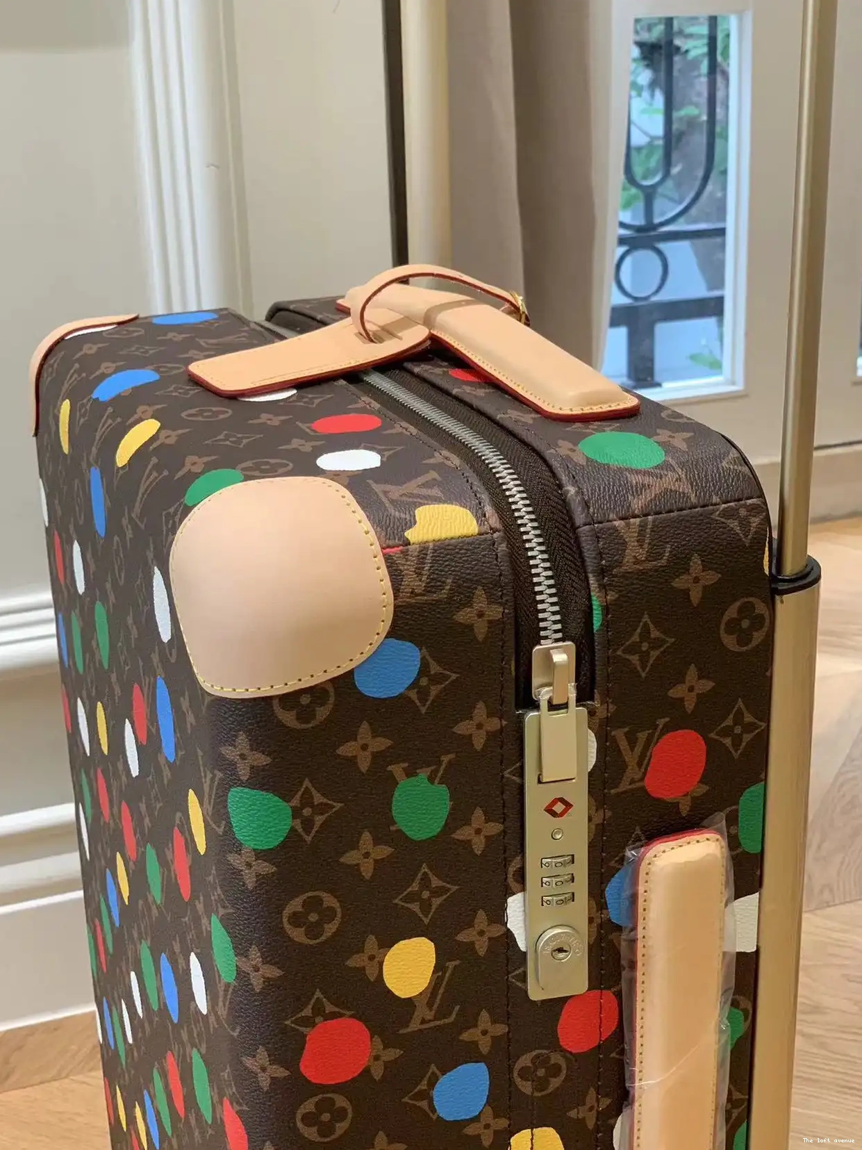 55 POLKADOT SUITCASE CUSTOM 37L YAYOI HORIZON CABIN 0615